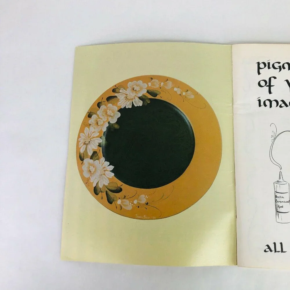1980 Pigments Of Your Imagination All in Acrylic Jackie Shaw Decorative Painting
